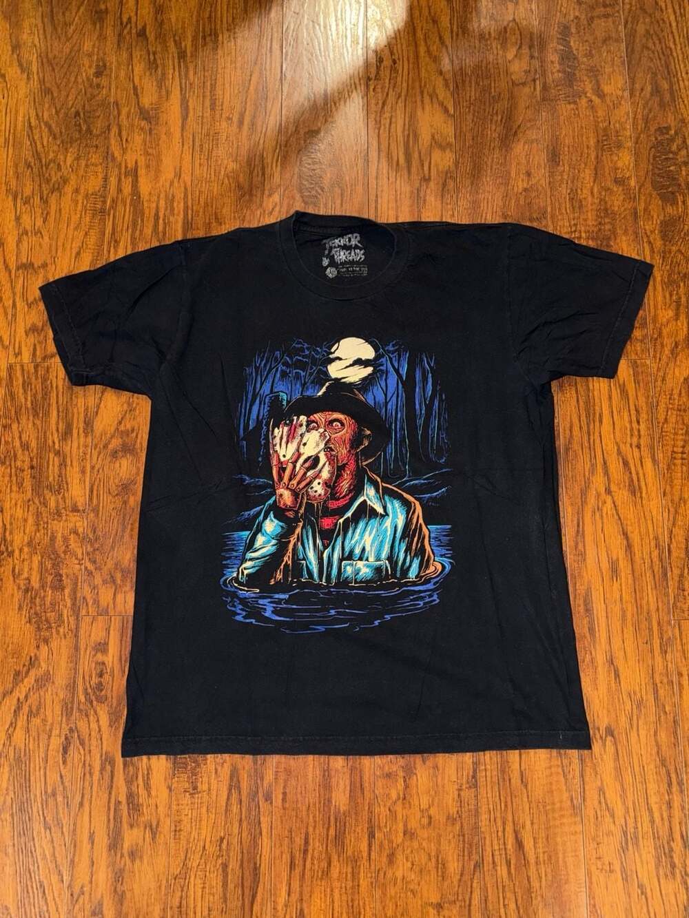 Terror Threads A Nightmare on Elm Street Freddy Krueger Horror T-Shirt
